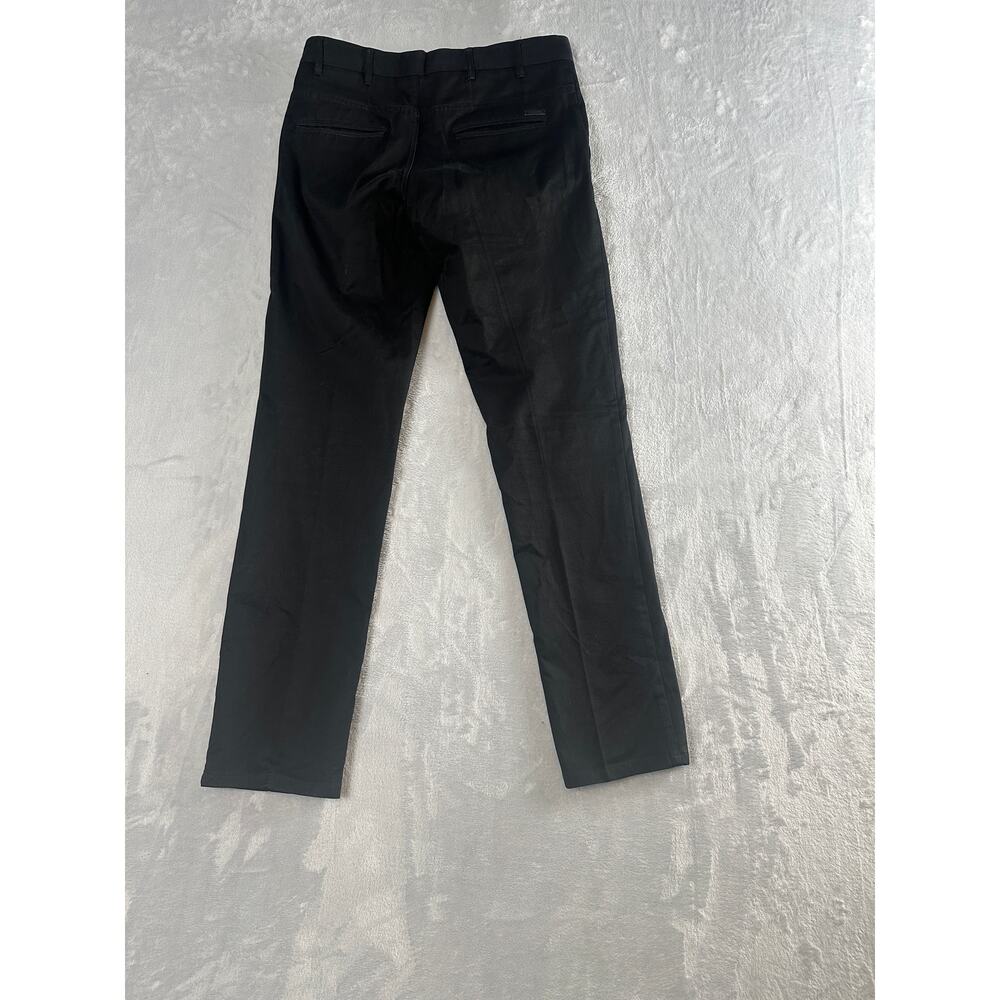 Zara Basic Collection Black Chino Pants - Regular Fit - Smart Casual - Size 31 - Picture 12 of 12